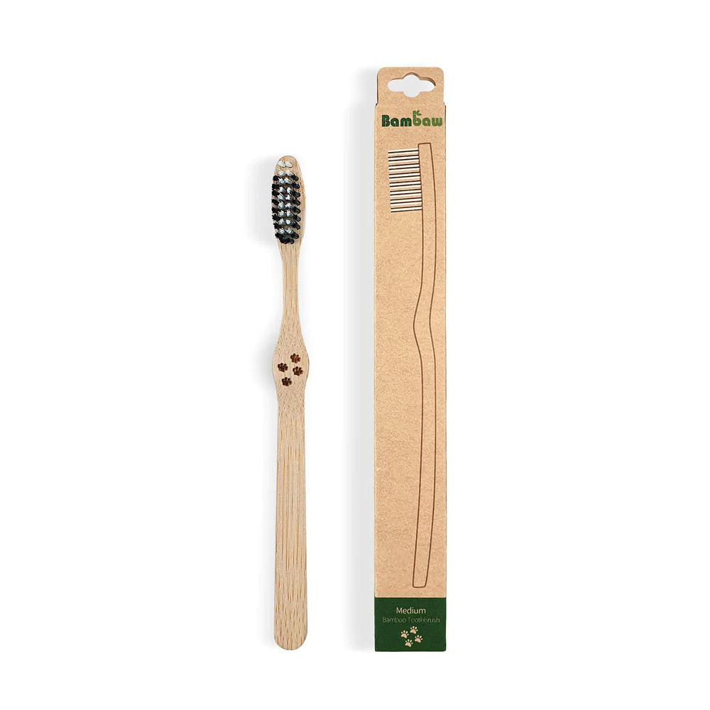Brosse à dents en bambou Medium - MAKESENZ
