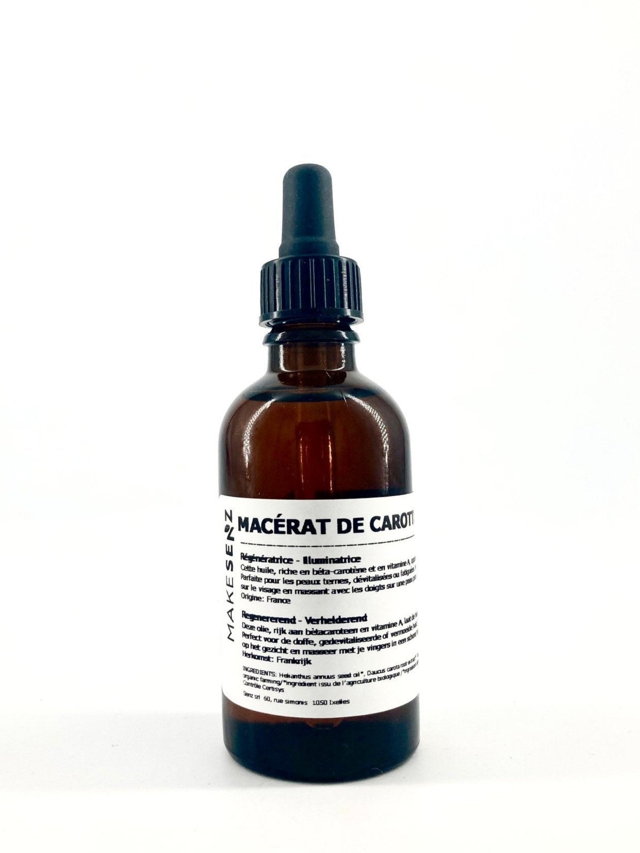 Carrot organic macerated oil 100ml