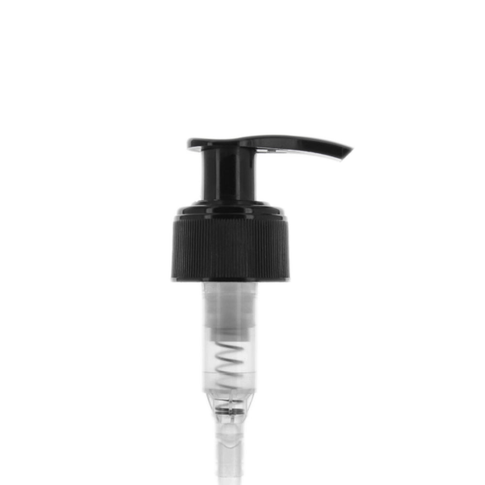 Pump stopper for wide-mouth glass bottles